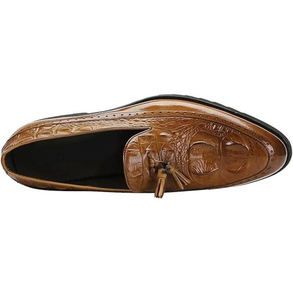 N/A alligator shoes